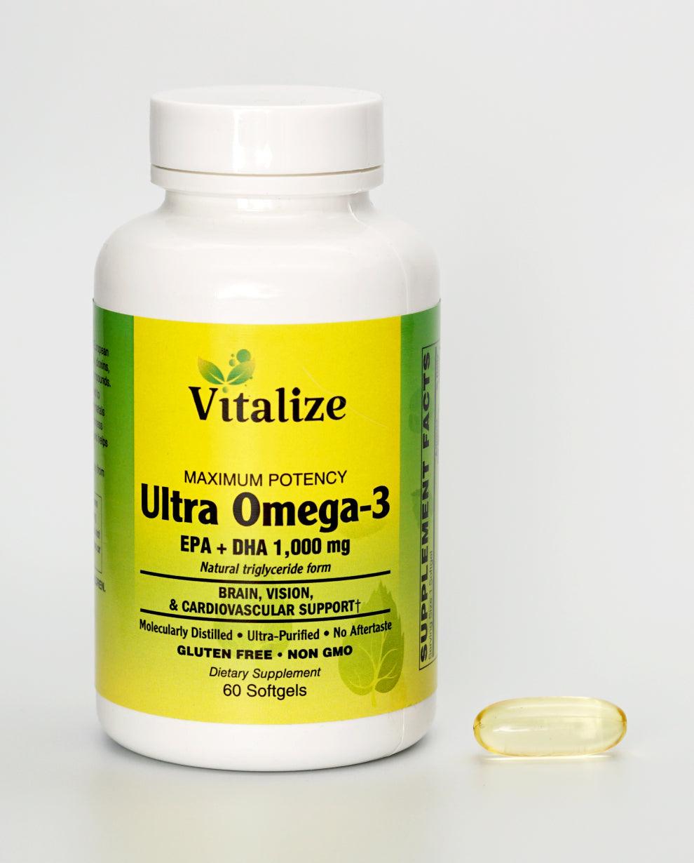 ULTRA OMEGA-3 FISH OIL - Vitalize®