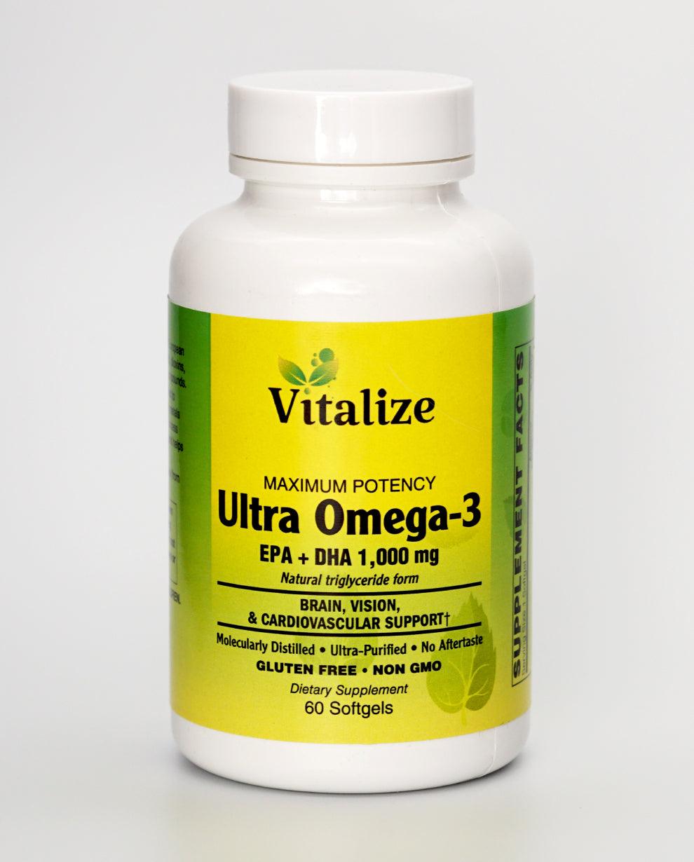 ULTRA OMEGA-3 FISH OIL - Vitalize®