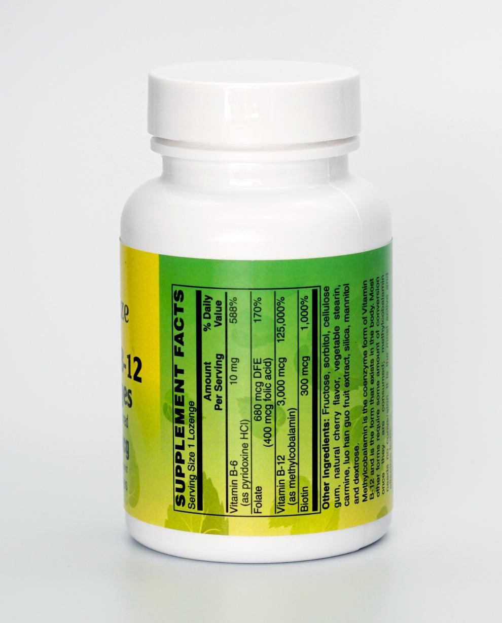 METHYL B-12 LOZENGES 3000 MCG - Vitalize®