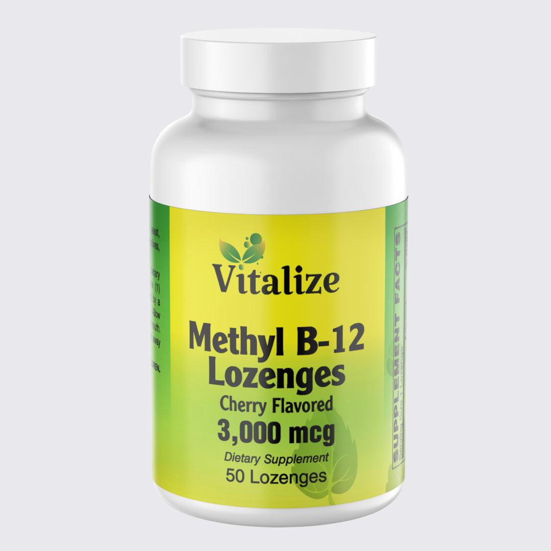 METHYL B-12 LOZENGES 3000 MCG - Vitalize®