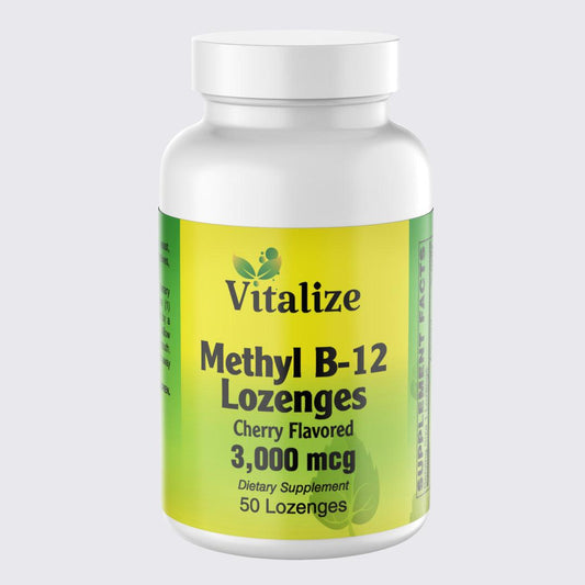METHYL B-12 LOZENGES 3000 MCG - Vitalize®