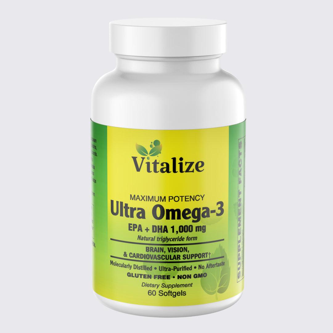 ULTRA OMEGA-3 FISH OIL - Vitalize®