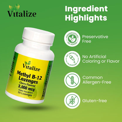 METHYL B-12 LOZENGES 3000 MCG